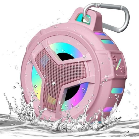 Bluetooth Shower Speaker, IPX7 Waterproof Portable Wireless Small Speakers - Picture 1 of 5